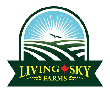 Living Sky Farm Logo Design